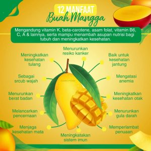 Buah Mangga: Lezat, Sehat, dan Kaya Manfaat