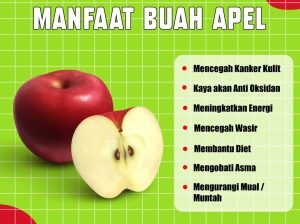 Buah Apel: Camilan Sehat untuk Tubuh Lebih Bugar