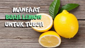 Buah Lemon dan Rahasia Hidup Sehat Alami