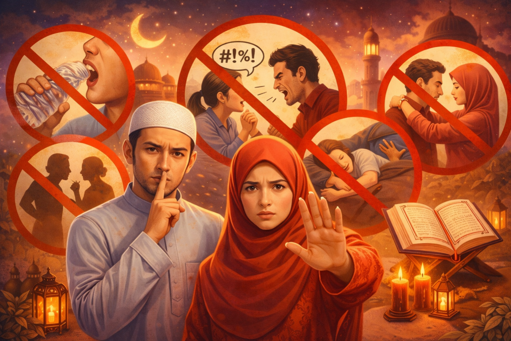 Larangan Saat Puasa yang Wajib Diketahui