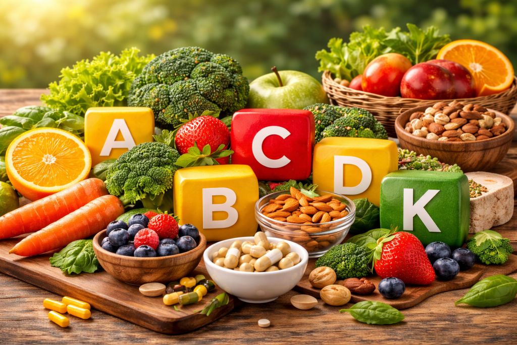 Vitamin yang Dibutuhkan Tubuh Setiap Hari dan Fungsinya