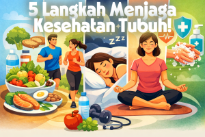 5 Cara Menjaga Kesehatan Tubuh di Tengah Aktivitas Padat