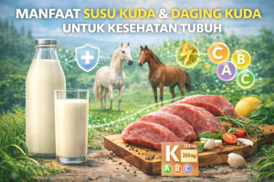 Manfaat Konsumsi Susu Kuda dan Daging Kuda untuk Tubuh Sehat