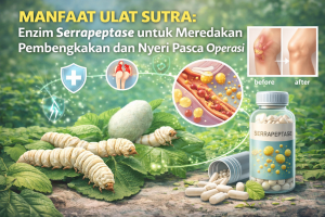 Manfaat Ulat Sutra: Khasiat Enzim Serrapeptase untuk Pemulihan Tubuh