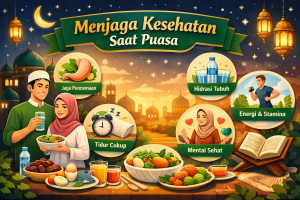 Cara Tetap Sehat dan Berenergi Saat Berpuasa