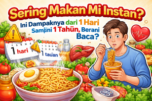 Mi Instan Setiap Hari? Ini Dampak Nyatanya untuk Tubuh