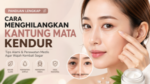 7 Cara Menghilangkan Kantung Mata Kendur Tanpa Operasi