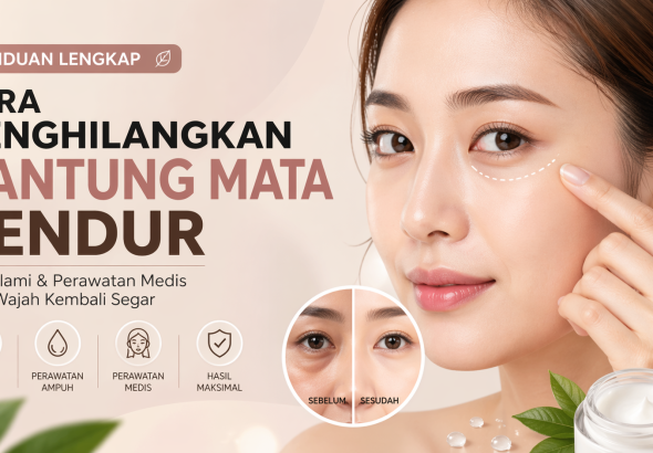 7 Cara Menghilangkan Kantung Mata Kendur Tanpa Operasi