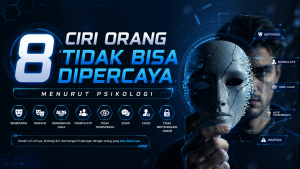 Jangan Tertipu! Ini Ciri Psikologis Orang Tidak Dapat Dipercaya