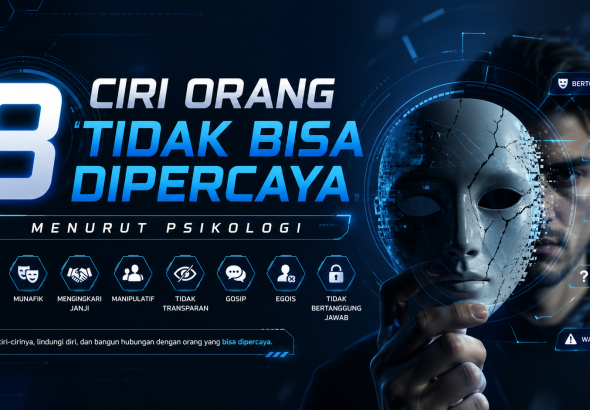 Jangan Tertipu! Ini Ciri Psikologis Orang Tidak Dapat Dipercaya