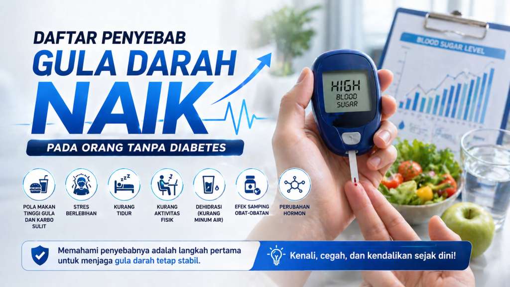 Waspada! 7 Penyebab Gula Darah Tinggi pada Orang Sehat