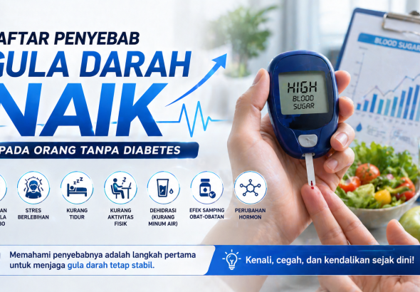 Waspada! 7 Penyebab Gula Darah Tinggi pada Orang Sehat