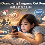 7 Ciri Orang yang Langsung Cek HP Saat Bangun Tidur, Menurut Psikologi