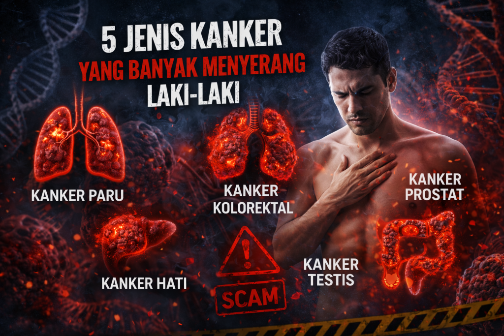 Pria Harus Tahu! Risiko Kanker yang Mengintai