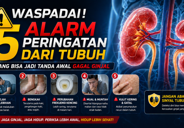 Waspada Sejak Dini, Kenali Gejala Awal Gagal Ginjal