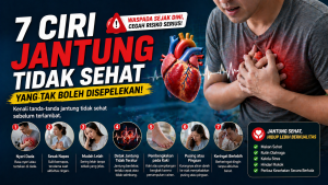 Kenali Sejak Dini, 7 Gejala Jantung Tidak Sehat