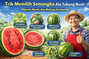6 Tips Memilih Semangka Agar Manis dan Segar