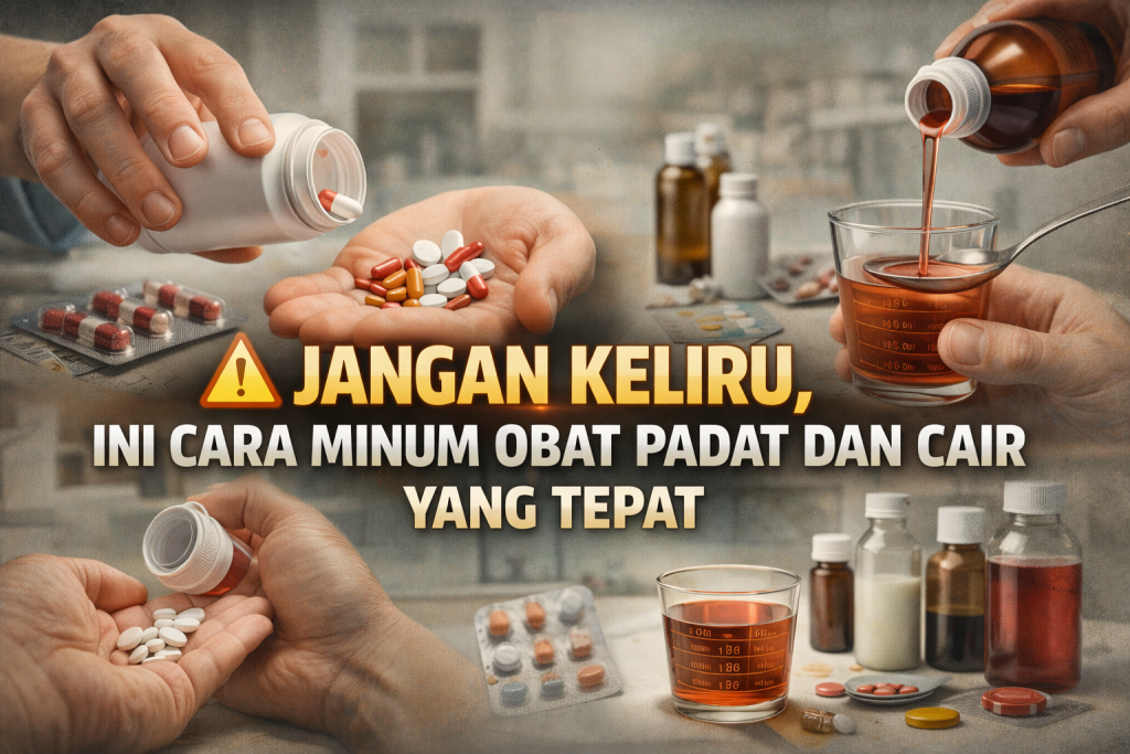 Agar Obat Lebih Efektif, Ini Cara Konsumsinya
