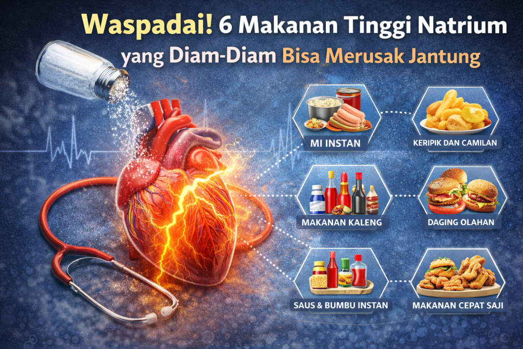 Waspada Natrium! Ini 6 Makanan yang Harus Dibatasi