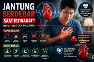 Sering Berdebar Tanpa Sebab? Ini Penyebab yang Harus Diwaspadai