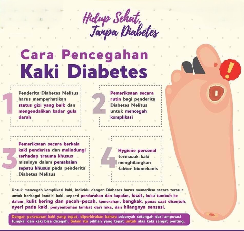 7 Penyebab Luka Kaki pada Diabetes yang Harus Diwaspadai