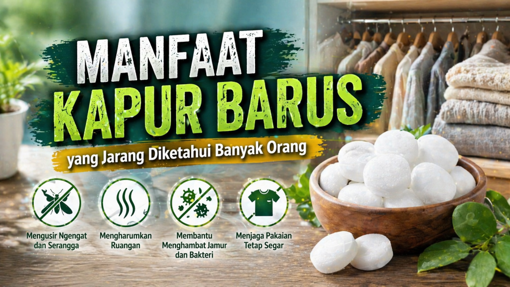 Tak Hanya Pengharum, Ini Fungsi Lain Kapur Barus