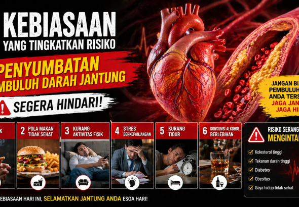 Waspada! Kebiasaan Harian Ini Bisa Picu Penyakit Jantung