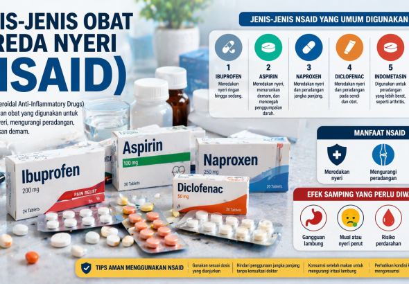 Obat Anti Nyeri NSAID: Manfaat dan Efek Sampingnya