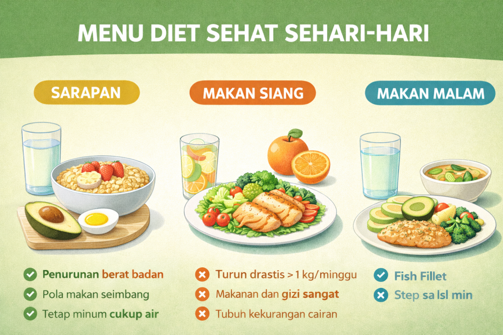 Pola Makan Terbaik untuk Berat Badan Ideal