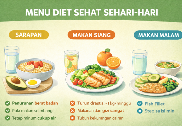 Pola Makan Terbaik untuk Berat Badan Ideal