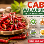 Di Balik Rasa Pedas, Cabai Menyimpan Manfaat untuk Tubuh