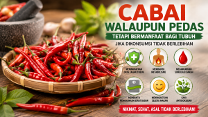 Di Balik Rasa Pedas, Cabai Menyimpan Manfaat untuk Tubuh