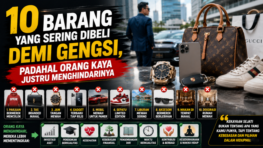 Demi Terlihat Sukses, Banyak Orang Membeli Ini Meski Keuangan Pas-Pasan