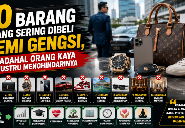 Demi Terlihat Sukses, Banyak Orang Membeli Ini Meski Keuangan Pas-Pasan