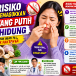 Viral Obati Flu dengan Bawang Putih di Hidung, Ini Faktanya