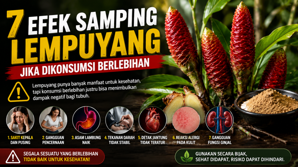 7 Risiko Kesehatan Akibat Terlalu Banyak Mengonsumsi Lempuyang