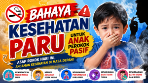 Bahaya Asap Rokok bagi Anak, Bisa Mengganggu Kesehatan Paru