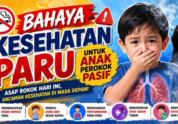 Bahaya Asap Rokok bagi Anak, Bisa Mengganggu Kesehatan Paru