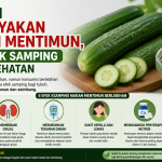 Jangan Kebanyakan Makan Mentimun, Ini 6 Efek Samping bagi Kesehatan