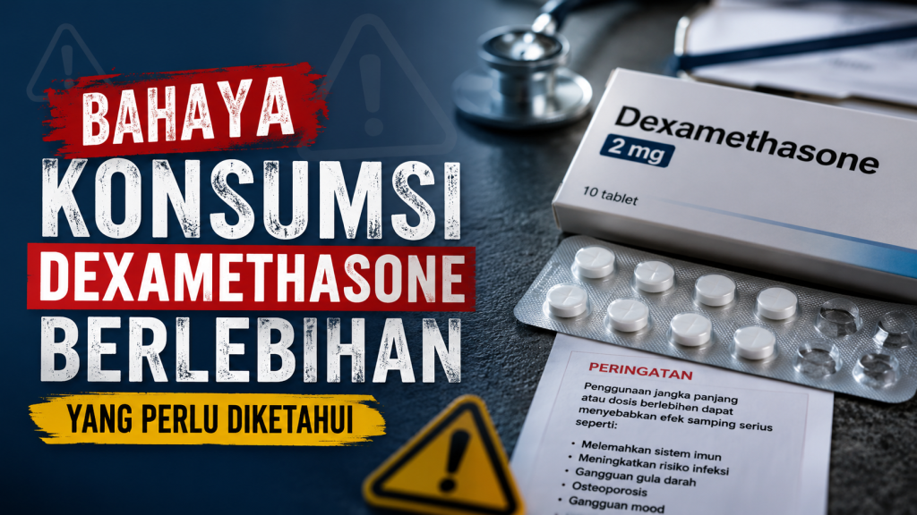 Dokter Ingatkan Risiko Dexamethasone Jika Digunakan Tanpa Pengawasan