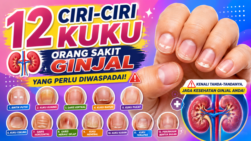 Jangan Abaikan, Ini 12 Perubahan Kuku yang Bisa Berkaitan dengan Gangguan Ginjal