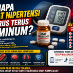 Kenapa Obat Hipertensi Harus Terus Diminum?