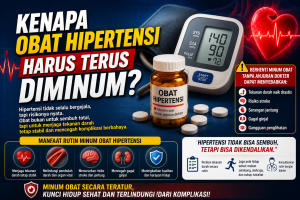 Kenapa Obat Hipertensi Harus Terus Diminum?