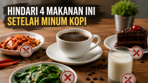Sering Ngopi? Waspadai Kombinasi 4 Makanan Ini Setelah Minum Kopi