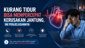 Kurang Tidur Bisa Mempercepat Kerusakan Jantung