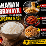 Kebiasaan Sepele yang Berbahaya, Terlalu Sering Makan Nasi dengan Lauk Ini Bisa Picu Penyakit