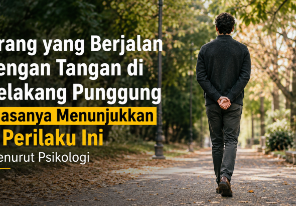 Psikologi Mengungkap Arti Kebiasaan Berjalan dengan Tangan di Belakang Punggung