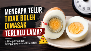 Jangan Asal Masak, Telur yang Terlalu Lama Dimasak Bisa Berubah
