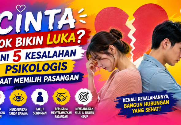 Jangan Salah Pilih, Ini 5 Kesalahan yang Sering Terjadi Saat Jatuh Cinta