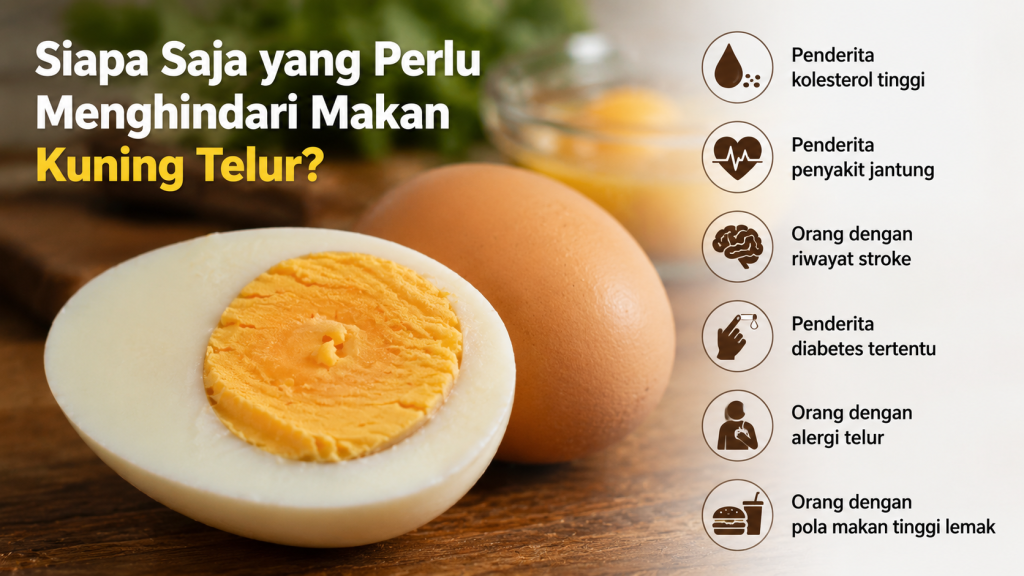Waspada! Kondisi Kesehatan Ini Sebaiknya Tidak Terlalu Banyak Makan Kuning Telur